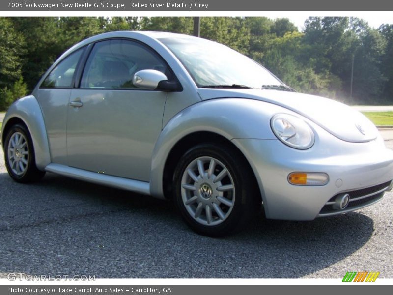 Reflex Silver Metallic / Grey 2005 Volkswagen New Beetle GLS Coupe