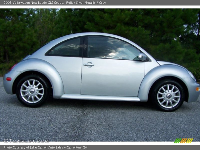Reflex Silver Metallic / Grey 2005 Volkswagen New Beetle GLS Coupe