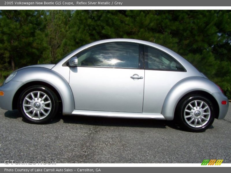 Reflex Silver Metallic / Grey 2005 Volkswagen New Beetle GLS Coupe