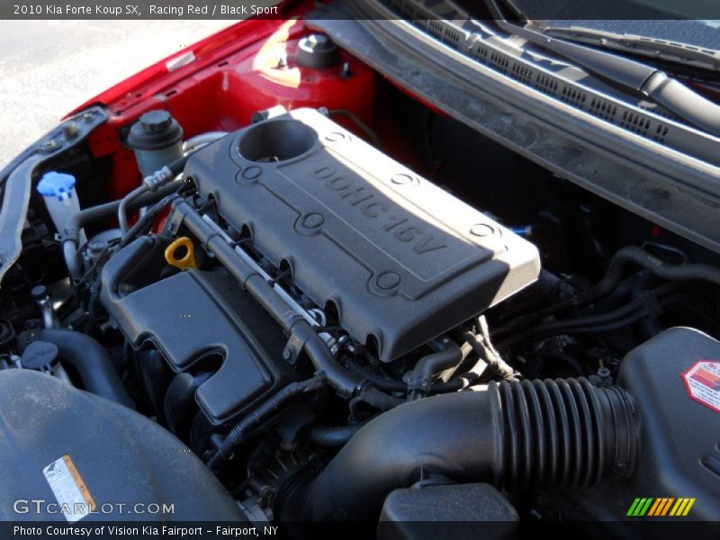  2010 Forte Koup SX Engine - 2.4 Liter DOHC 16-Valve CVVT 4 Cylinder