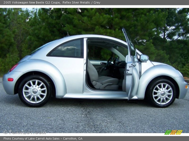 Reflex Silver Metallic / Grey 2005 Volkswagen New Beetle GLS Coupe