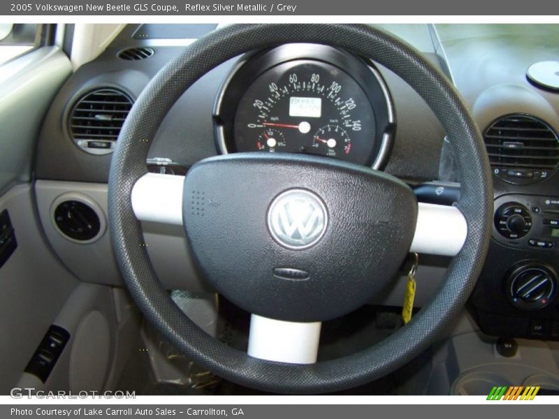 Reflex Silver Metallic / Grey 2005 Volkswagen New Beetle GLS Coupe