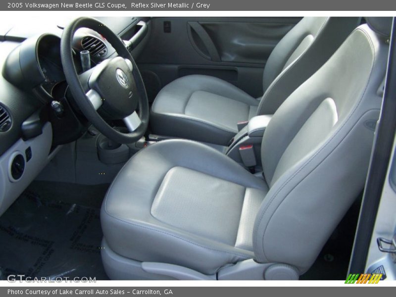 Reflex Silver Metallic / Grey 2005 Volkswagen New Beetle GLS Coupe