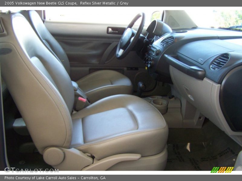 Reflex Silver Metallic / Grey 2005 Volkswagen New Beetle GLS Coupe