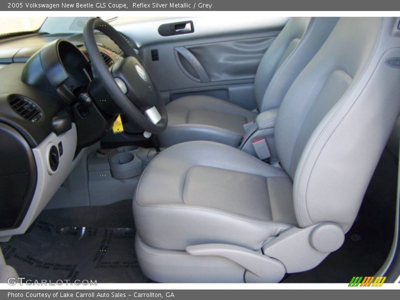 Reflex Silver Metallic / Grey 2005 Volkswagen New Beetle GLS Coupe