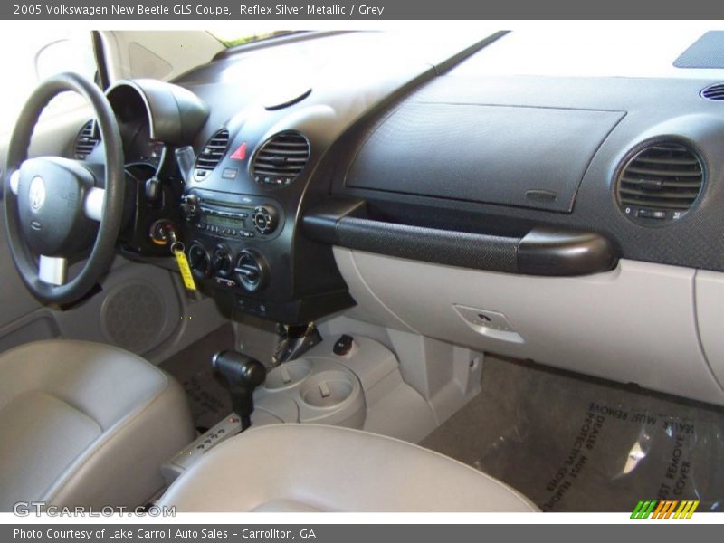 Reflex Silver Metallic / Grey 2005 Volkswagen New Beetle GLS Coupe