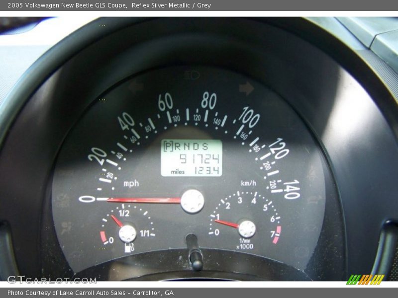 Reflex Silver Metallic / Grey 2005 Volkswagen New Beetle GLS Coupe