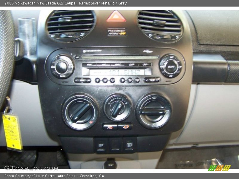 Reflex Silver Metallic / Grey 2005 Volkswagen New Beetle GLS Coupe