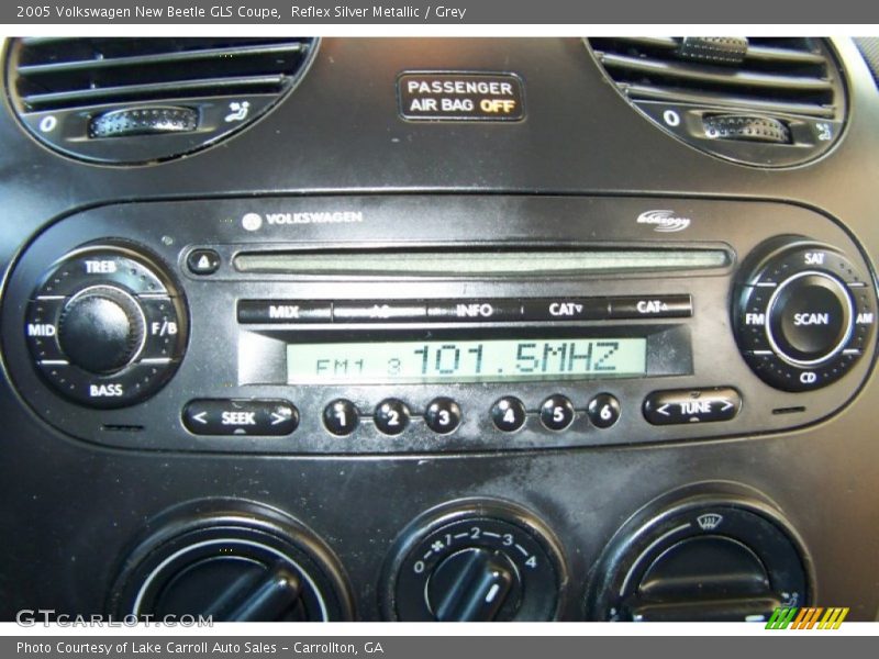 Reflex Silver Metallic / Grey 2005 Volkswagen New Beetle GLS Coupe