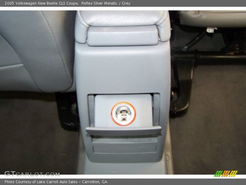 Reflex Silver Metallic / Grey 2005 Volkswagen New Beetle GLS Coupe