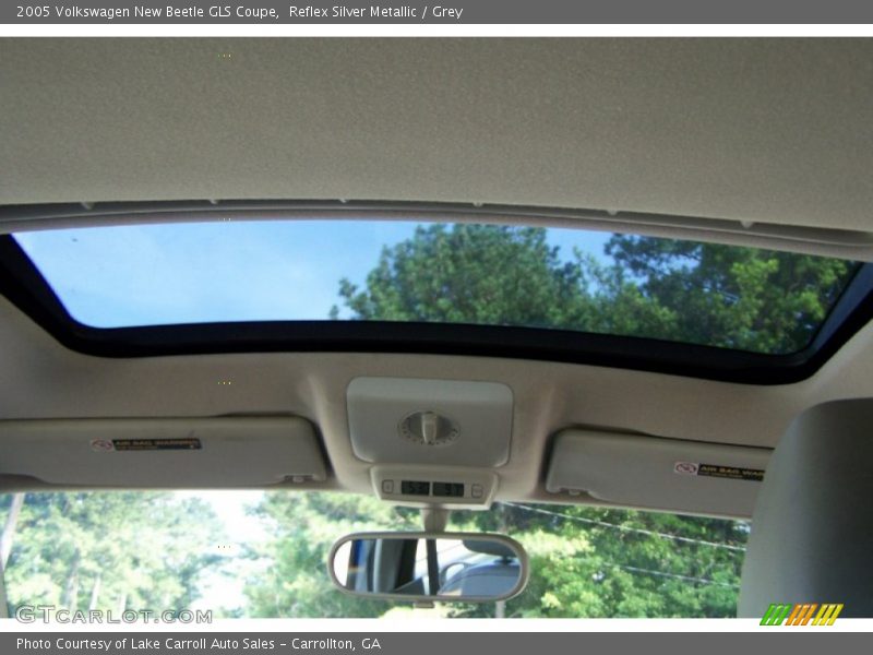 Reflex Silver Metallic / Grey 2005 Volkswagen New Beetle GLS Coupe