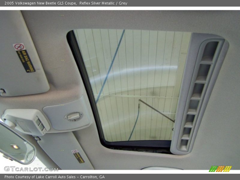Reflex Silver Metallic / Grey 2005 Volkswagen New Beetle GLS Coupe