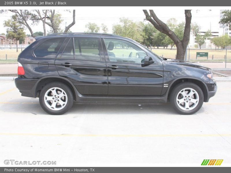 Jet Black / Black 2005 BMW X5 3.0i