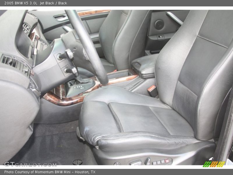 Jet Black / Black 2005 BMW X5 3.0i