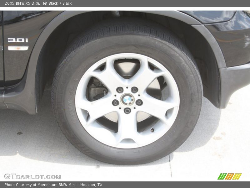 Jet Black / Black 2005 BMW X5 3.0i