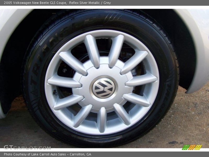 Reflex Silver Metallic / Grey 2005 Volkswagen New Beetle GLS Coupe