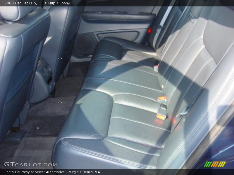 Blue Chip / Ebony 2008 Cadillac DTS
