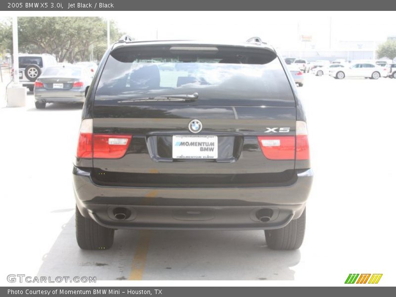 Jet Black / Black 2005 BMW X5 3.0i