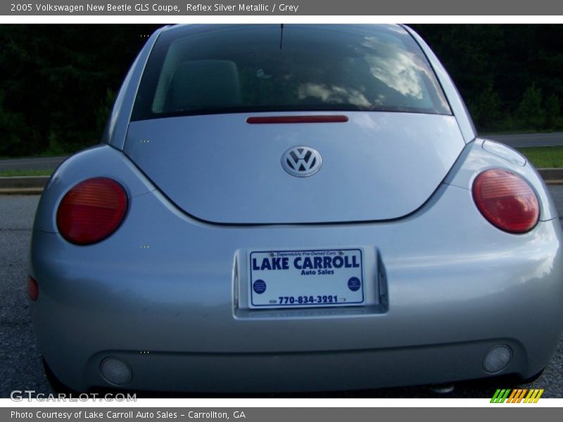 Reflex Silver Metallic / Grey 2005 Volkswagen New Beetle GLS Coupe