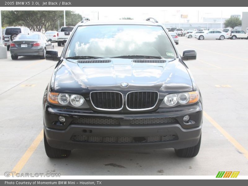 Jet Black / Black 2005 BMW X5 3.0i