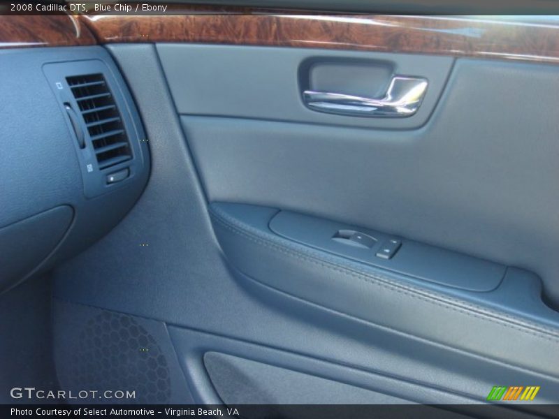 Blue Chip / Ebony 2008 Cadillac DTS