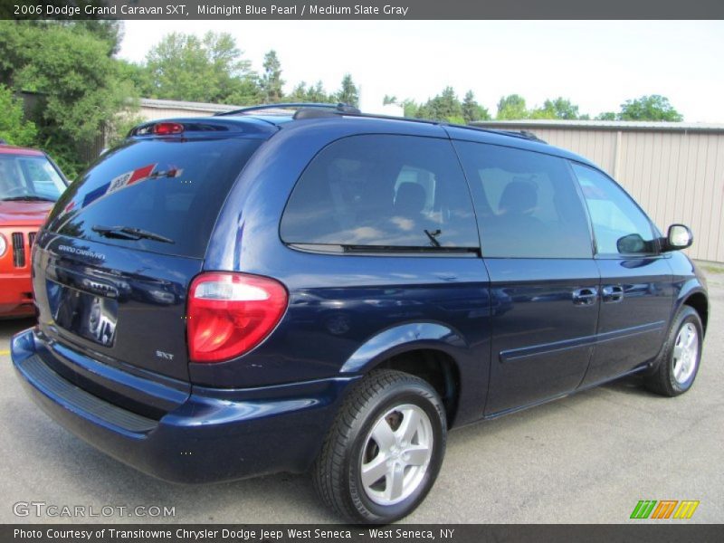 Midnight Blue Pearl / Medium Slate Gray 2006 Dodge Grand Caravan SXT