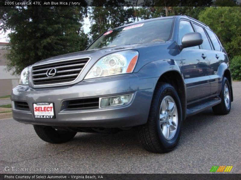 Ash Blue Mica / Ivory 2006 Lexus GX 470