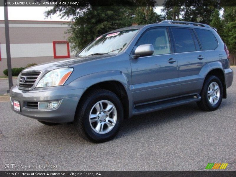 Ash Blue Mica / Ivory 2006 Lexus GX 470