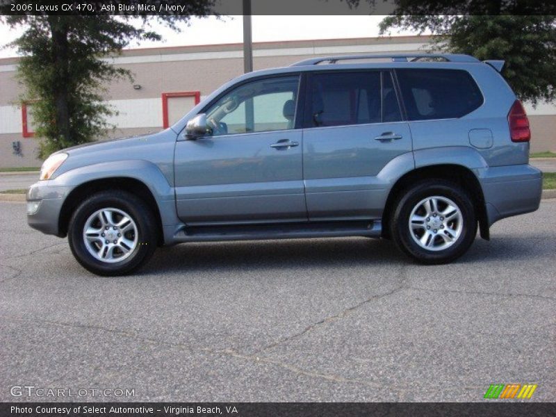 Ash Blue Mica / Ivory 2006 Lexus GX 470