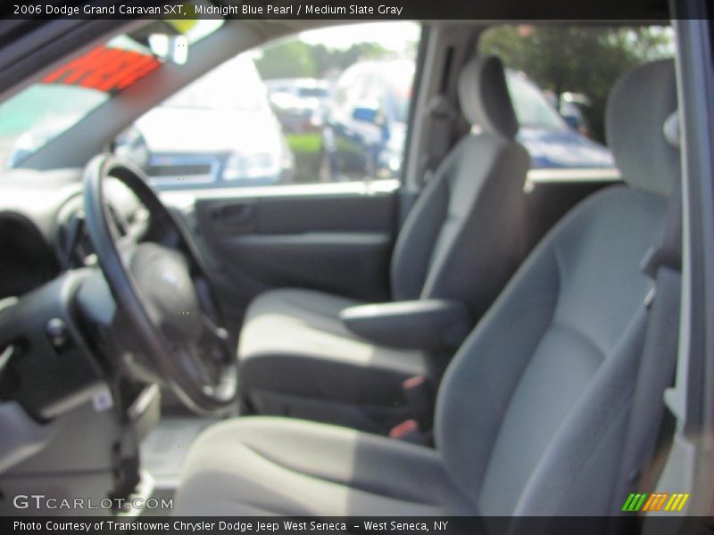 Midnight Blue Pearl / Medium Slate Gray 2006 Dodge Grand Caravan SXT