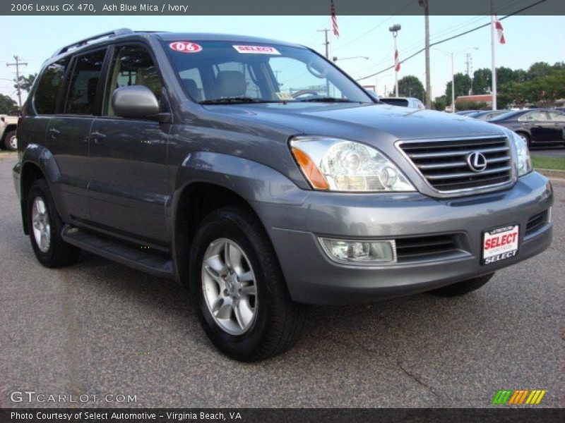 Ash Blue Mica / Ivory 2006 Lexus GX 470