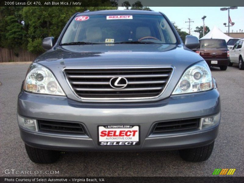Ash Blue Mica / Ivory 2006 Lexus GX 470