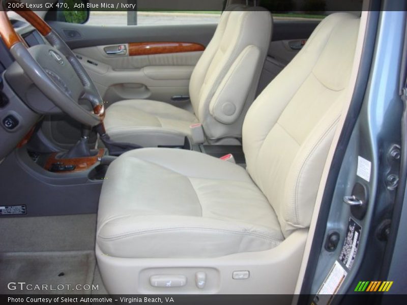 Ash Blue Mica / Ivory 2006 Lexus GX 470