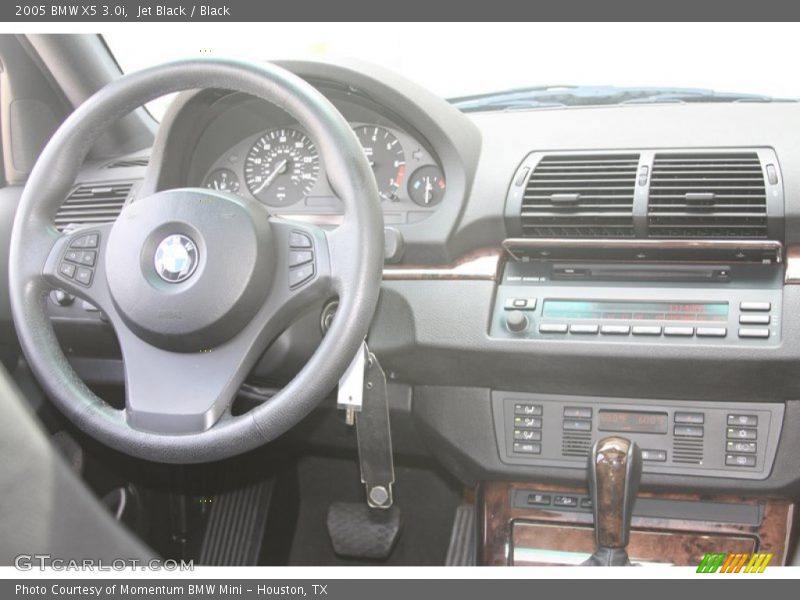 Jet Black / Black 2005 BMW X5 3.0i