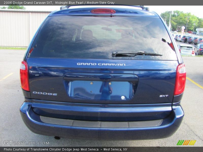 Midnight Blue Pearl / Medium Slate Gray 2006 Dodge Grand Caravan SXT