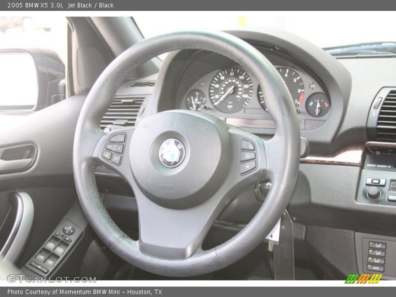 Jet Black / Black 2005 BMW X5 3.0i