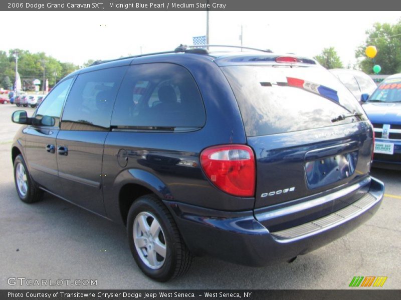 Midnight Blue Pearl / Medium Slate Gray 2006 Dodge Grand Caravan SXT