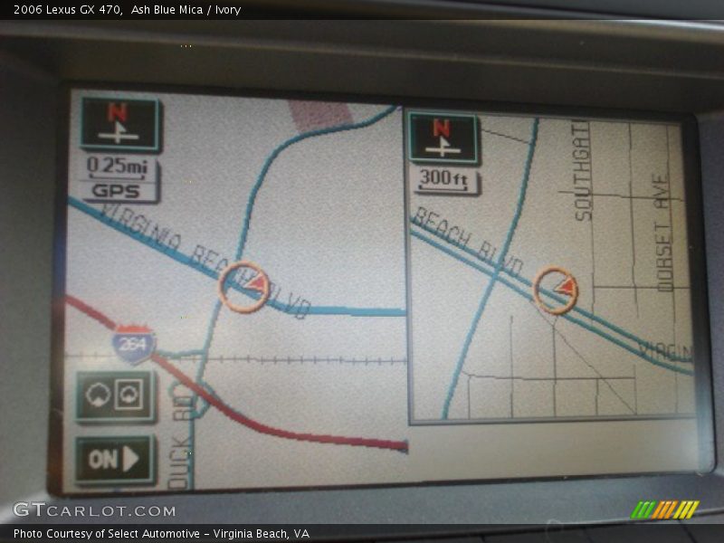 Ash Blue Mica / Ivory 2006 Lexus GX 470