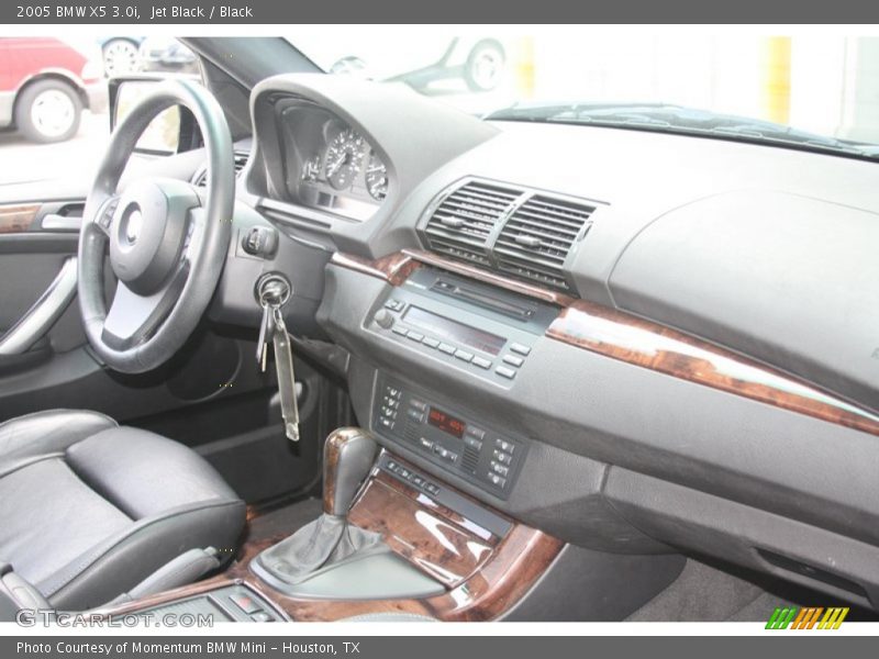 Jet Black / Black 2005 BMW X5 3.0i