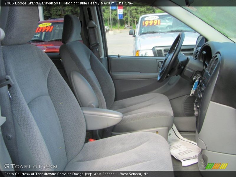 Midnight Blue Pearl / Medium Slate Gray 2006 Dodge Grand Caravan SXT