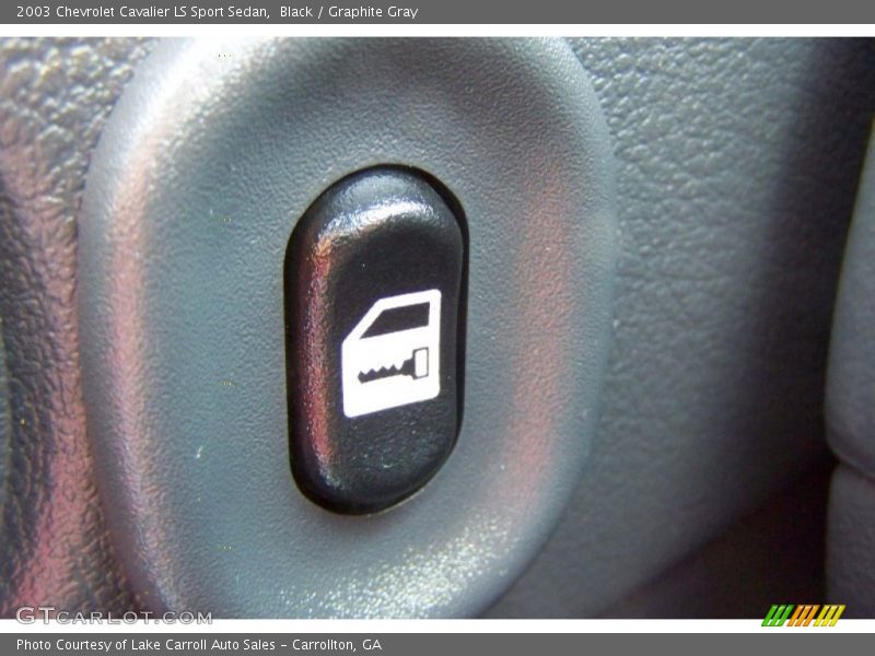 Black / Graphite Gray 2003 Chevrolet Cavalier LS Sport Sedan