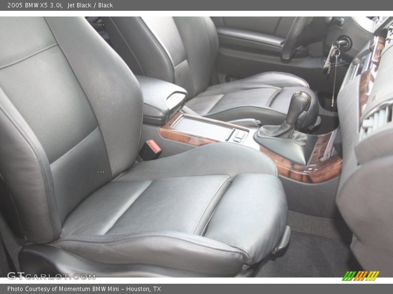 Jet Black / Black 2005 BMW X5 3.0i