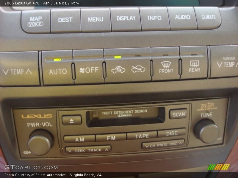 Ash Blue Mica / Ivory 2006 Lexus GX 470