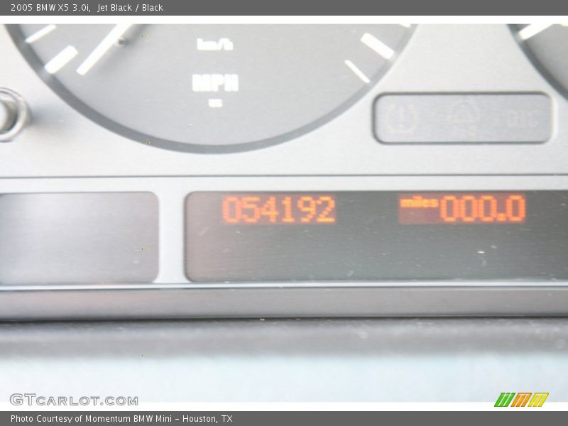 Jet Black / Black 2005 BMW X5 3.0i