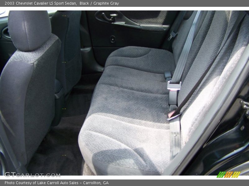 Black / Graphite Gray 2003 Chevrolet Cavalier LS Sport Sedan