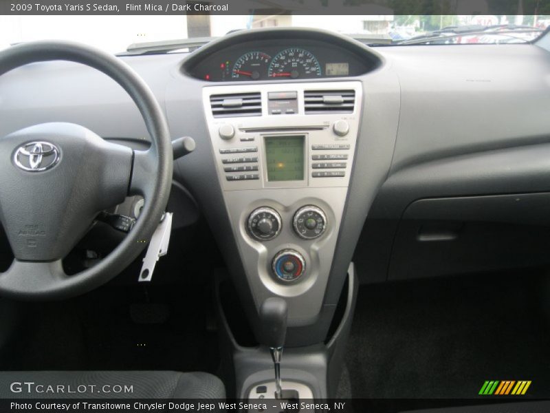 Flint Mica / Dark Charcoal 2009 Toyota Yaris S Sedan