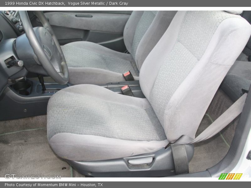  1999 Civic DX Hatchback Dark Gray Interior