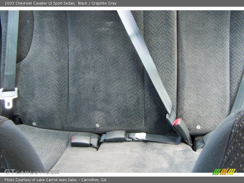 Black / Graphite Gray 2003 Chevrolet Cavalier LS Sport Sedan