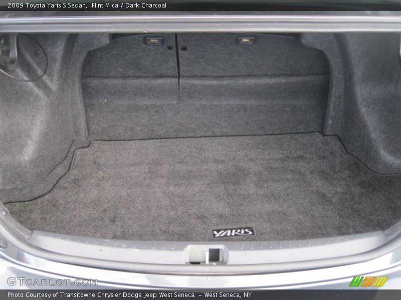 Flint Mica / Dark Charcoal 2009 Toyota Yaris S Sedan