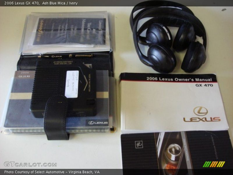 Ash Blue Mica / Ivory 2006 Lexus GX 470